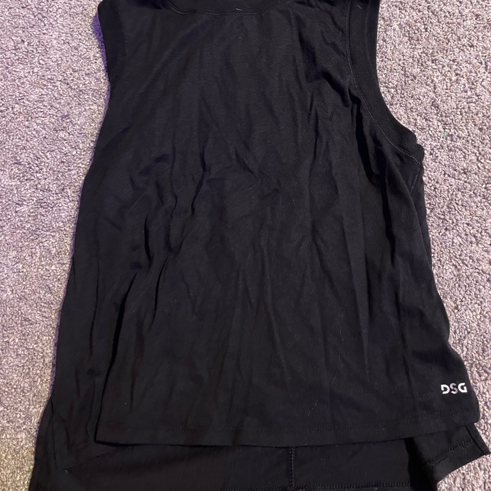 black DSG small tank top. barely worn